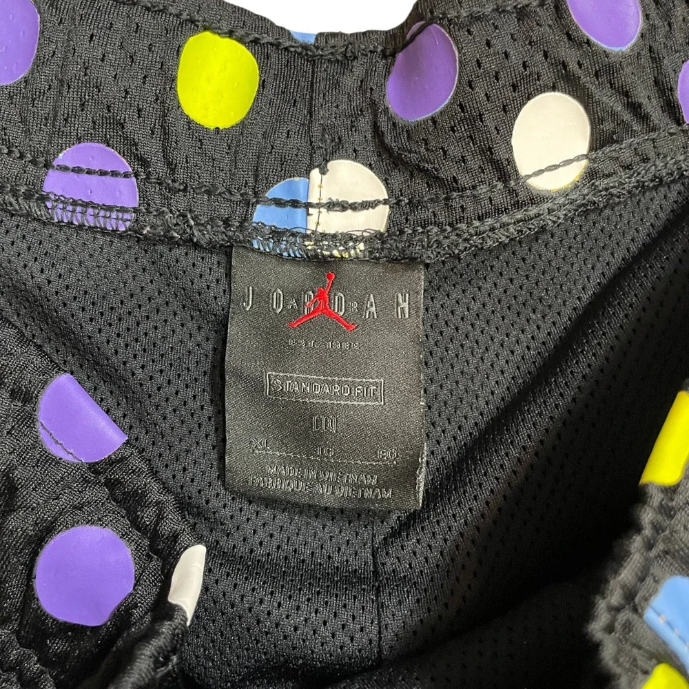 Nike Air Jordan XL Standard Fit Legacy AJ3 Printed Shorts Multi Colored Lined